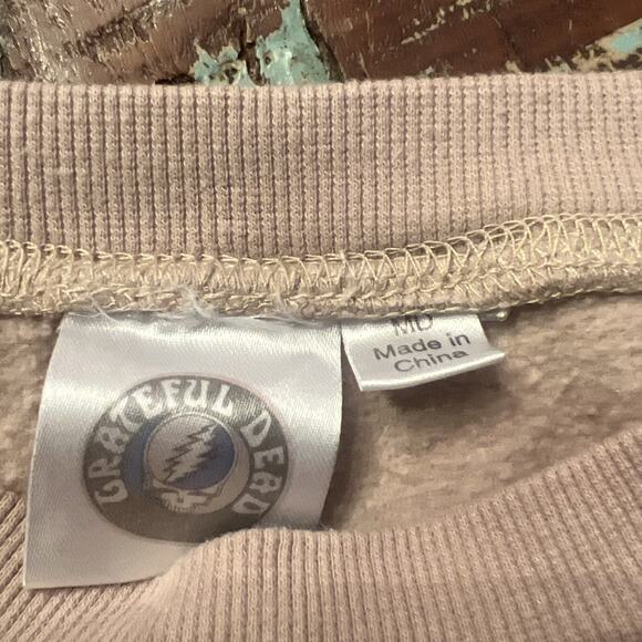 Grateful Dead Tie Dye Crewneck Sweatshirt Authentic Merch Size Medium - Picture 6 of 6